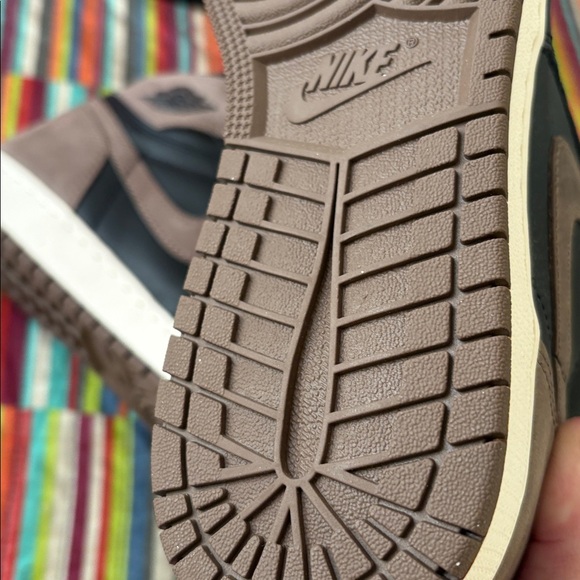 Nike Men's Black and Brown Nike Air High Palomino Mocha Brown Size 6Y New - Picture 11 of 14